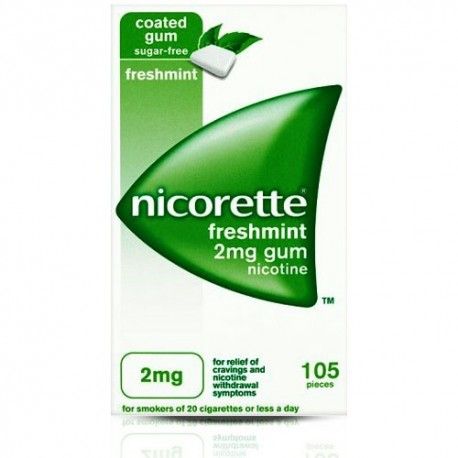 Nicorette Freshmint Gum 2MG  105