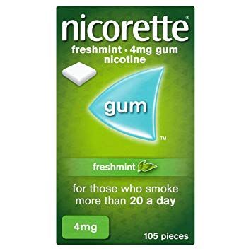 Nicorette Freshmint Gum 4MG  105