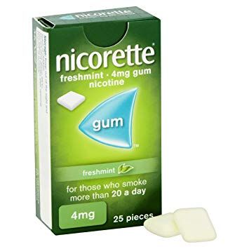 Nicorette Freshmint Gum 4MG  25S