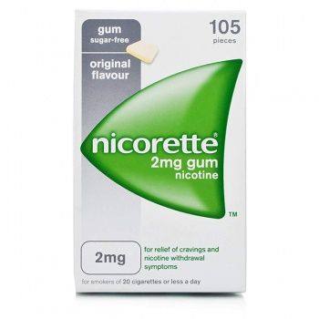 Nicorette Gum 2MG Original [GSL]  105