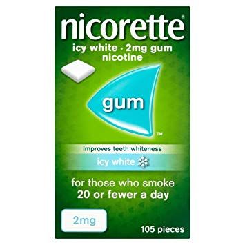 Nicorette Icy White Gum 2MG  105