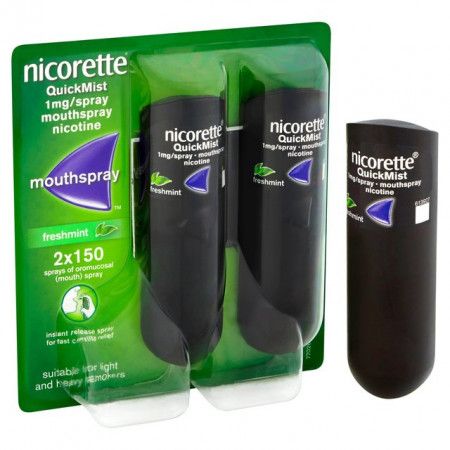 Nicorette Quickmist Duo 1MG  2 Pack