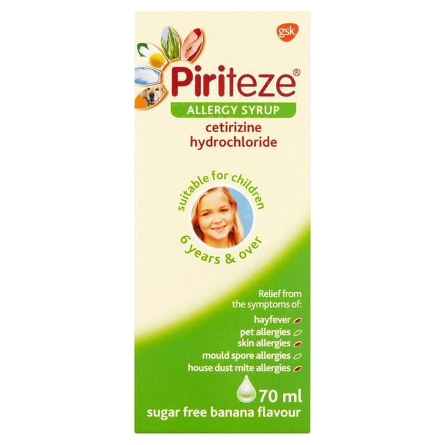 Piriteze Allergy Relief Syrup  70ML