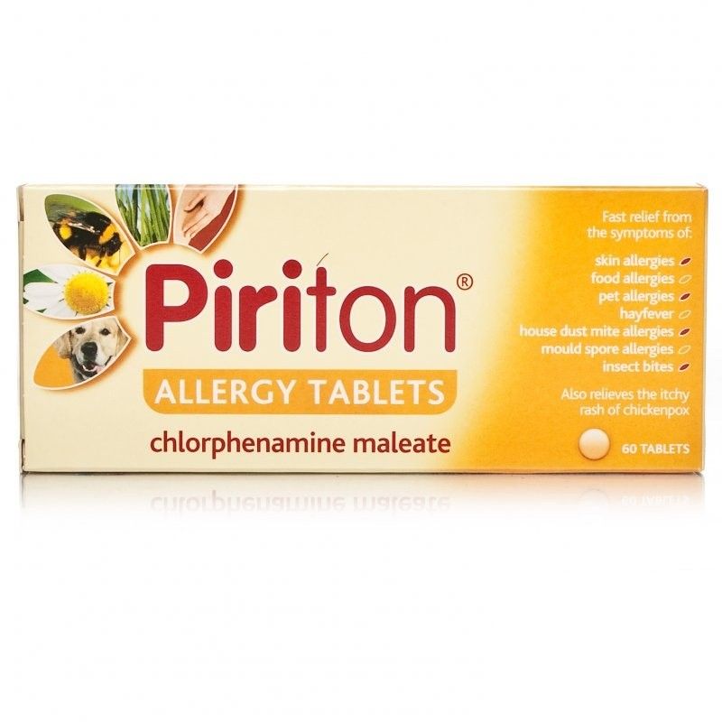Piriton Allergy Tab 4MG  60S