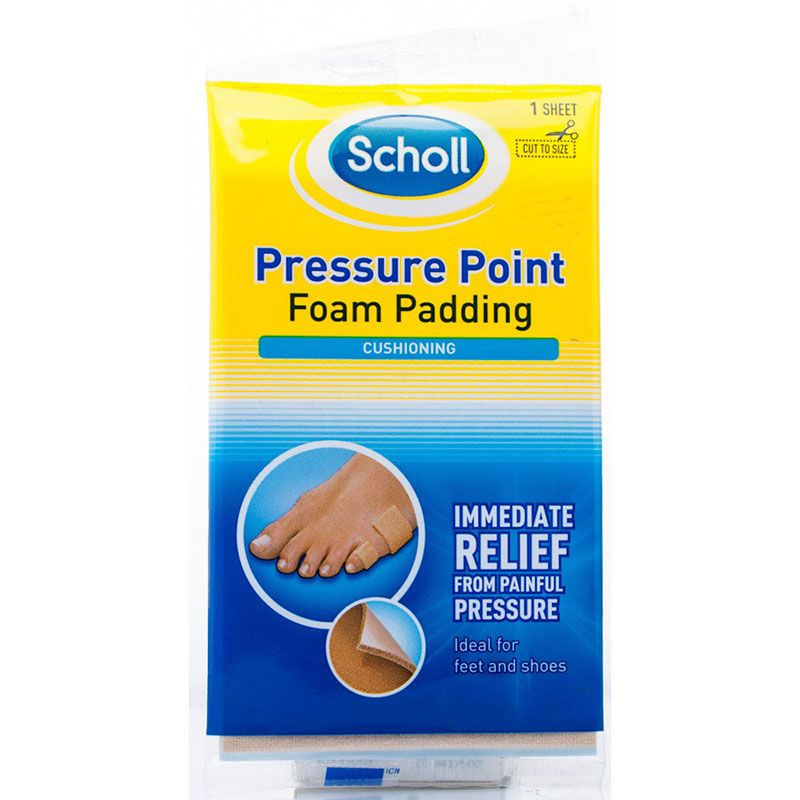 Scholl Pressure Point Foam Padding  6X3 Inch