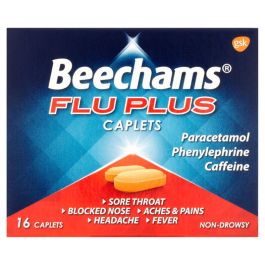 Beechams Flu Plus Caplets  16S