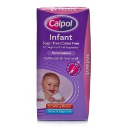Calpol Infant C/F Sugar Free Suspension  100ML