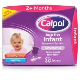 Calpol Infant Susp S/Free Sachets  5ML X 12