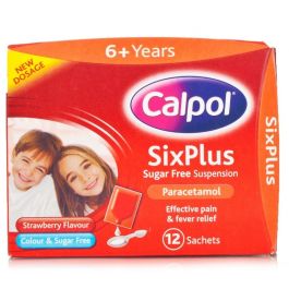 Calpol Six Plus Sachets  12S