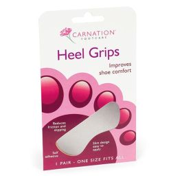 Carnation Heel Grips  1 Pr