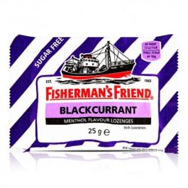 Fishermans Friend Blackcurrant S/Free  25GM