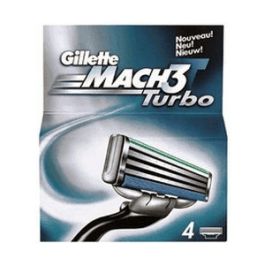 Gillette Mach 3 Turbo Cartridges  4S