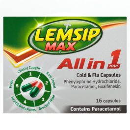 Lemsip Max All In One Caps  16
