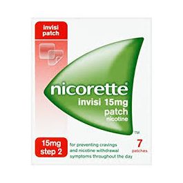 Nicorette Invisi Patch 15MG  7