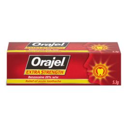 Orajel Extra Strength Dental Gel  5.3G