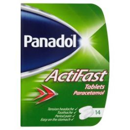 Panadol Actifast Tablets Compack  14