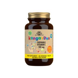 Solgar Kangavites Chewable Vitamin C 100MG (Orange Burst) 90 Chewable Tablets