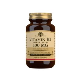 Solgar Vitamin B2 (Riboflavin) 100MG 100 Veg. Caps