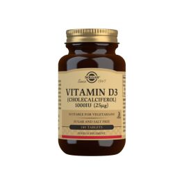 Solgar Vitamin D3 (Cholecalciferol) 1000 IU 180 Tablets
