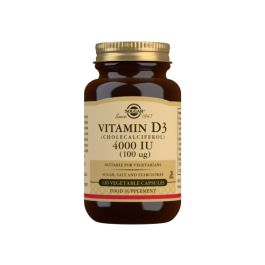 Solgar Vitamin D3 (Cholecalciferol) 4000 IU 120 Veg. Caps