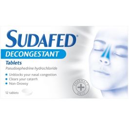Sudafed Decongestion Tab Non Drowsy  12S