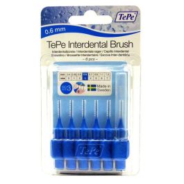 Tepe Interdental Brush 0.6 Blue  6