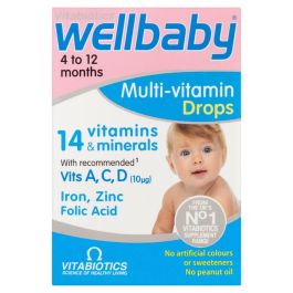 Vitabiotics Wellbaby Drops Liquid  30ML