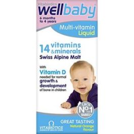 Vitabiotics Wellbaby Multi-Vitamin Liq  150ML