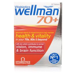 Wellman 70+30 Tabs  30 Tabs