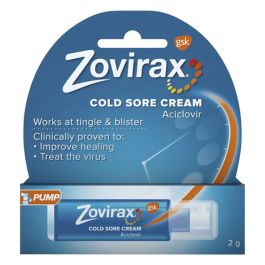 Zovirax Cold Sore Crm Pump[OTC GSL Pack]  2GM