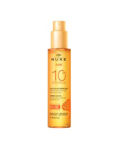 NUXE Tanning Sun Oil SPF10 Low Protection Face & Body 150ml