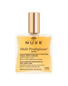 NUXE Huile Prodigieuse Riche Multi-Purpose Dry Oil for Face Body and Hair 100ml