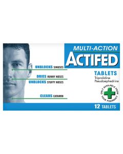 Picture of Actifed Tab Multi-Action  12S