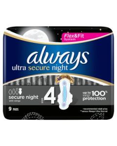 Picture of Always Ultra Secure Night Wings  9S