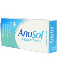 Picture of Anusol Suppositories  12S