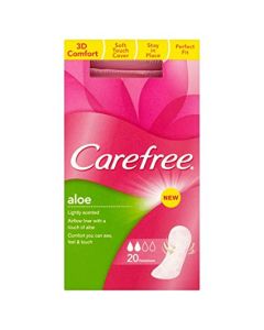 Picture of Carefree Breathable Pantyliners Aloe Ver  20S