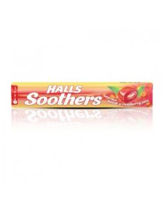 Picture of Halls Soothers Peach + Raspberry  45G