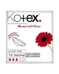 Picture of Kotex Ultra Thin Normal With Wings  14S
