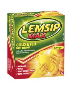 Picture of Lemsip Max Strength Sachet Lemon  10S