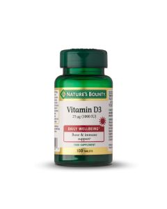 Picture of Nature's Bounty Vitamin D3 25MCG (1000 IU) 100