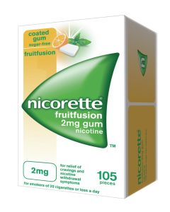 Picture of Nicorette Fruitfusion Gum 2MG  105S