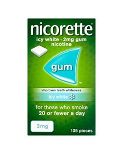 Picture of Nicorette Icy White Gum 2MG  105