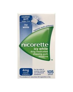 Picture of Nicorette Icy White Gum 4MG  105