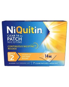 Picture of Niquitin Clr Patch Step 2 14MG  7