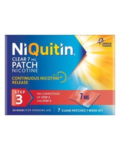 Picture of Niquitin Clr Patch Step 3 7MG  7