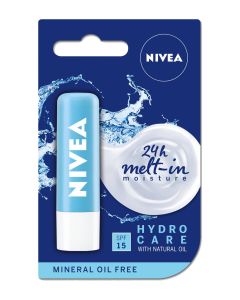 Picture of Nivea Hydro Care Lip Balm Spf15  5.5ML