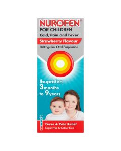 Picture of Nurofen For Children Cold Flu Strawberry  100ML