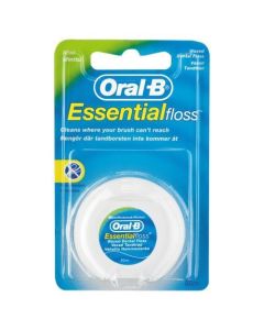 Picture of Oral B Essential Dental Floss Waxed Mint  50 MTR