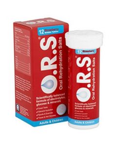 Picture of Oral Rehydration Salts Strawberry  12S