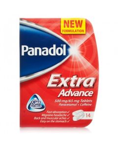 Picture of Panadol Extra Advance Tabs Compack  14